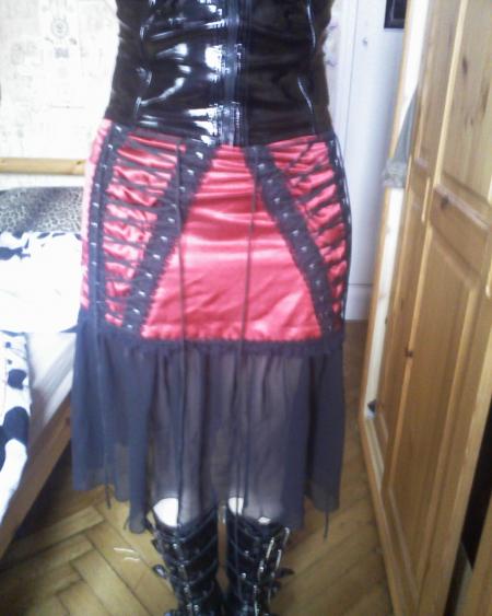 jupe satin